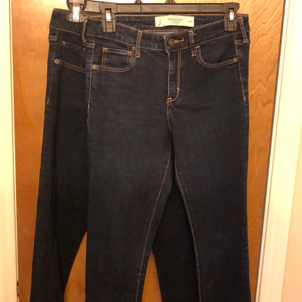 Bundle of 2 high waist Skinny jeans Abercrombie $2